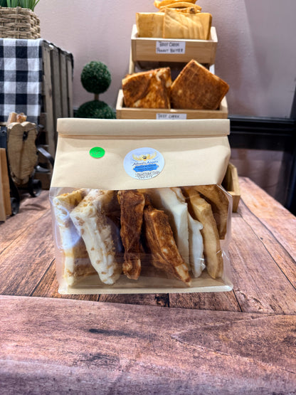 VARIETY BEEF CHEEK CHIP BAG - Nickel City Pet Pantry