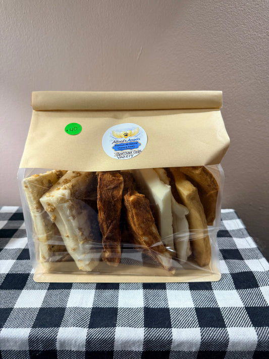 VARIETY BEEF CHEEK CHIP BAG - Nickel City Pet Pantry