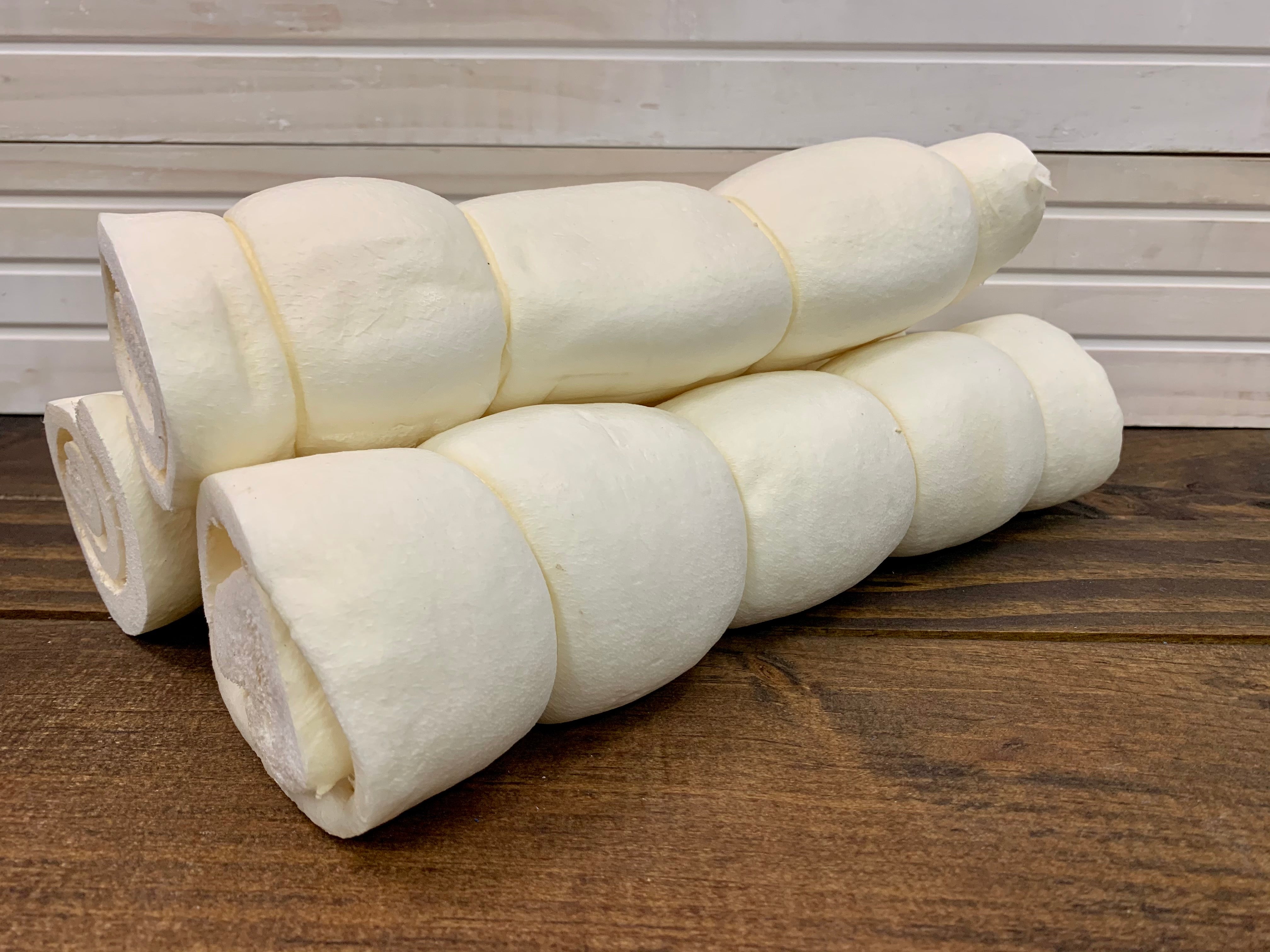 Beef Cheek Rolls Plain - LARGE (3 per bag) – Nickel City Pet Pantry